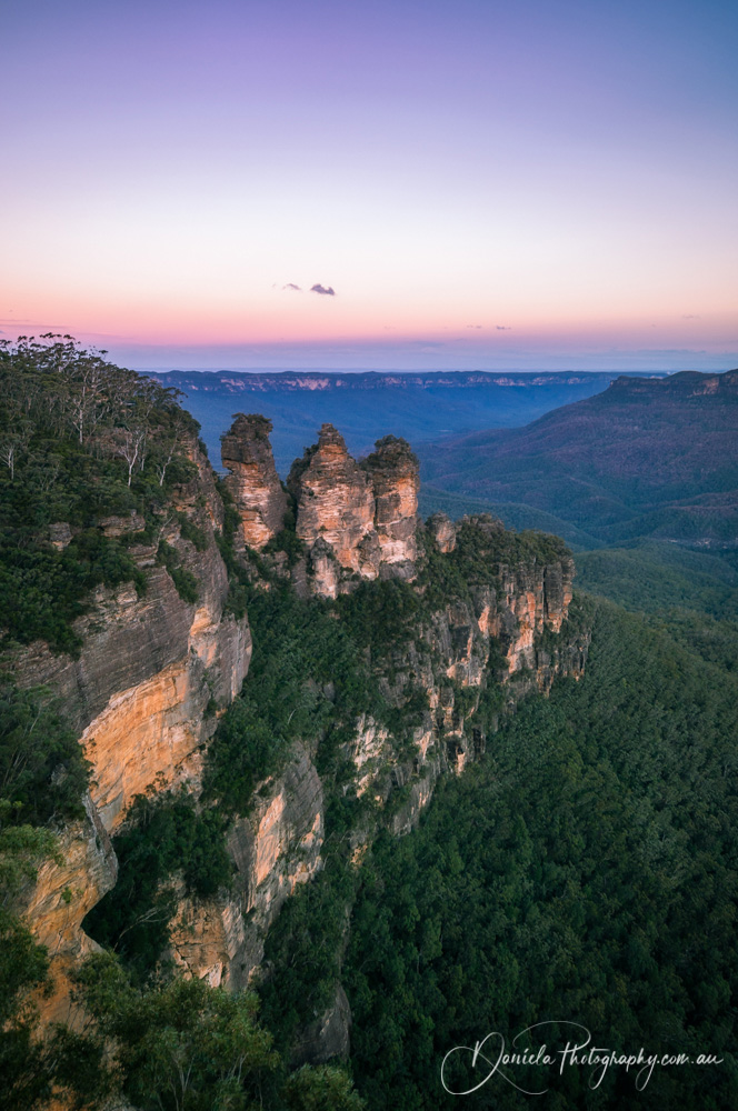 Sunrise at Ecco Point Blue Mountains